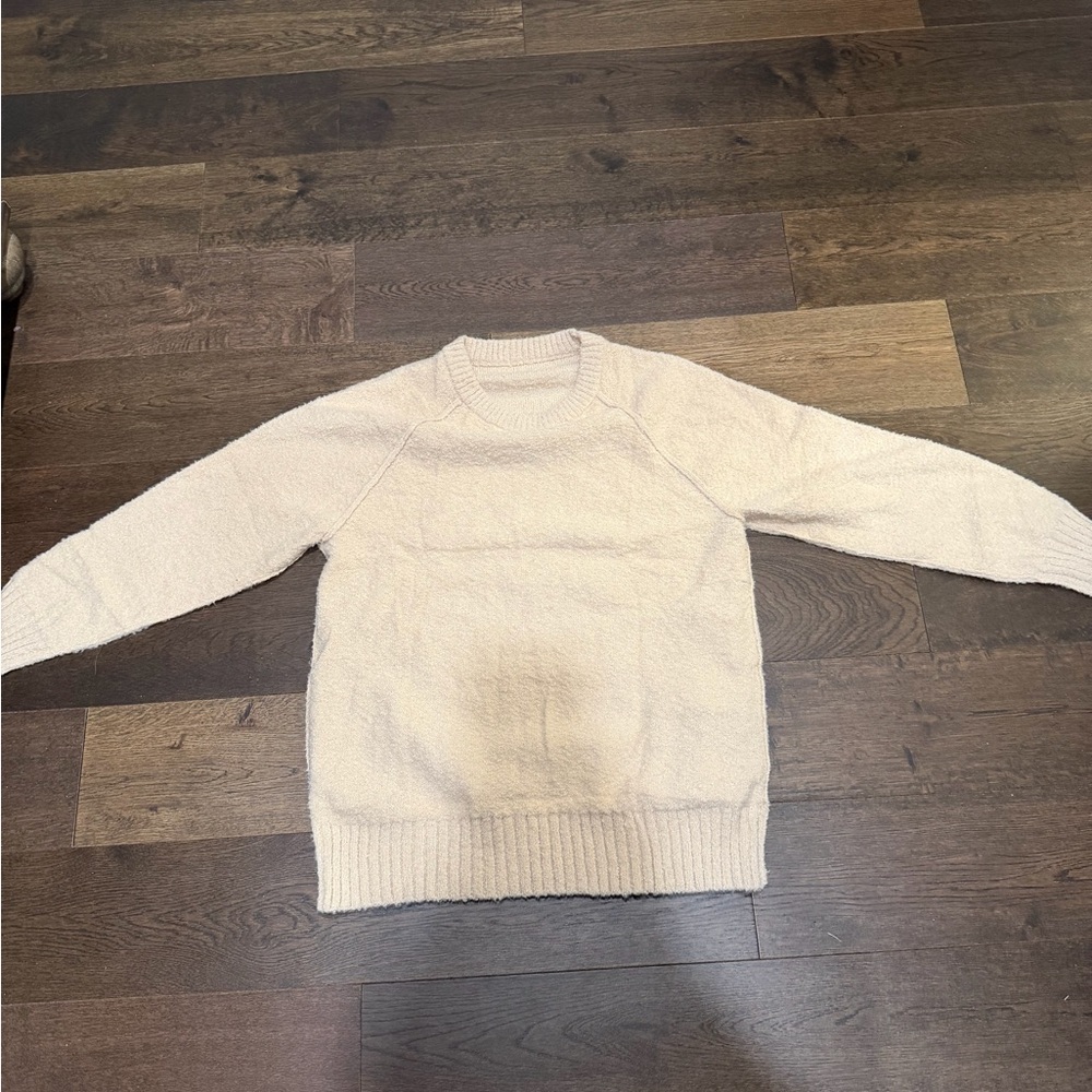 Cream Sweater Dress